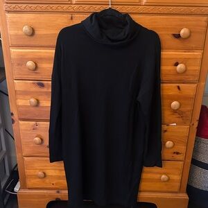GAP Black Long Sleeve Dress